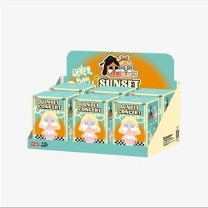 Pop Mart Crybaby Sunset Concert Display Box Only